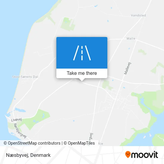 Næsbyvej map