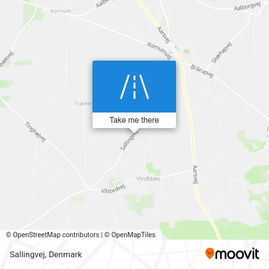 Sallingvej map