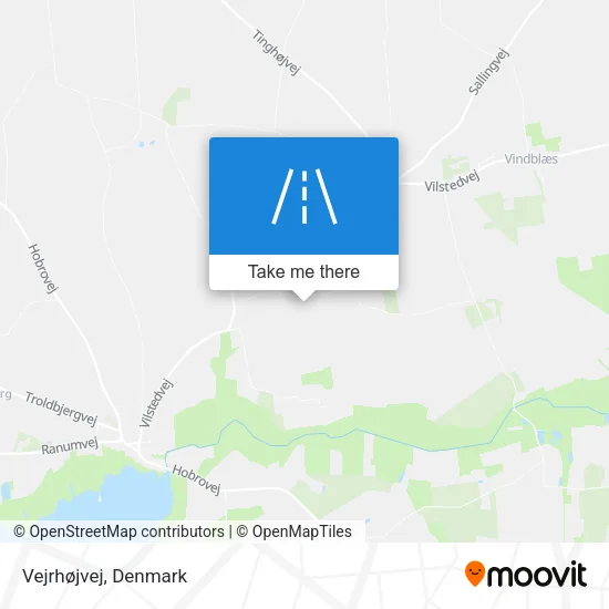 Vejrhøjvej map