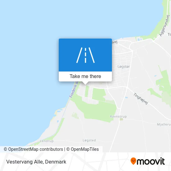 Vestervang Alle map