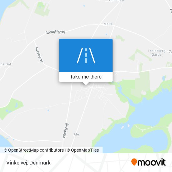 Vinkelvej map