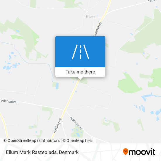 Ellum Mark Rasteplads map