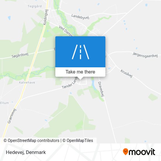 Hedevej map