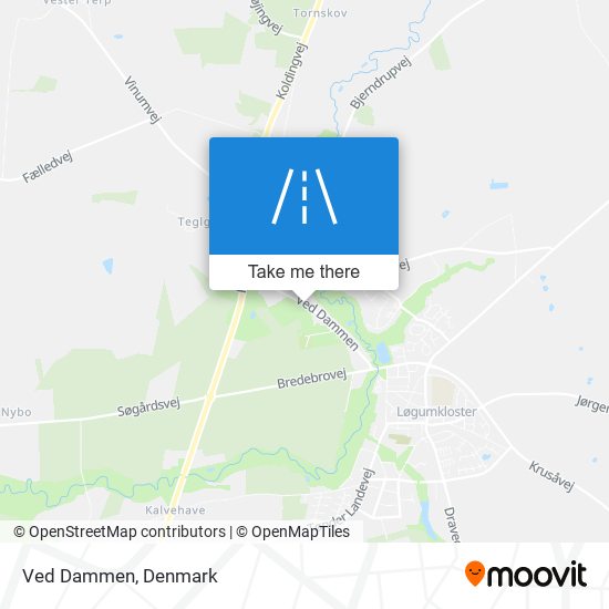 Ved Dammen map