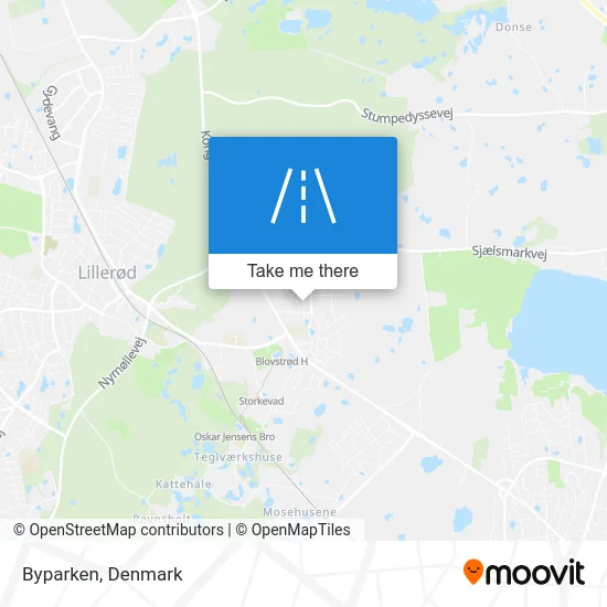 Byparken map