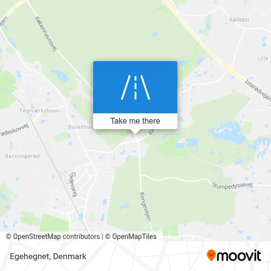 Egehegnet map