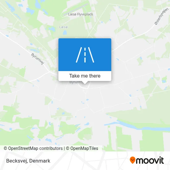 Becksvej map