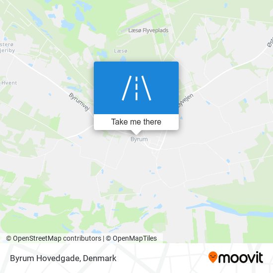 Byrum Hovedgade map