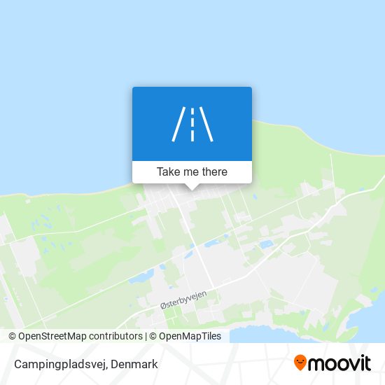 Campingpladsvej map