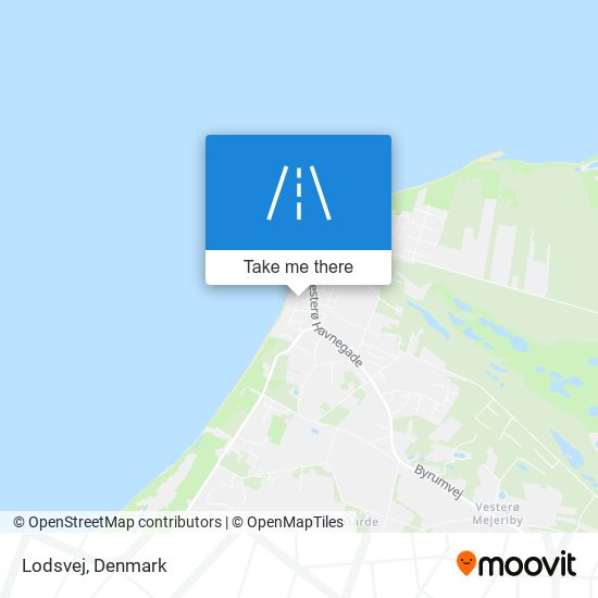 Lodsvej map