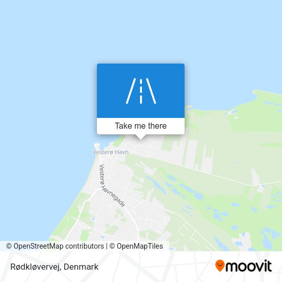 Rødkløvervej map