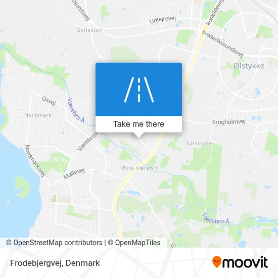 Frodebjergvej map