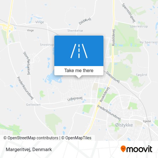 Margeritvej map