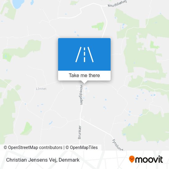 Christian Jensens Vej map
