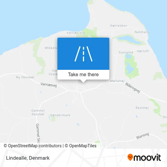 Lindealle map