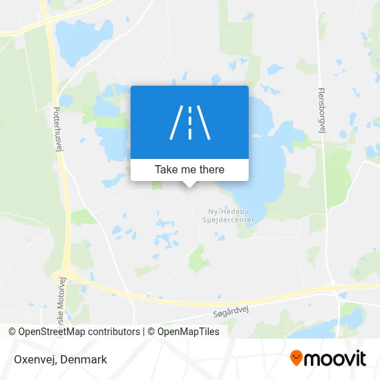 Oxenvej map