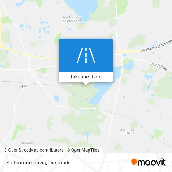 Sultenmorgenvej map