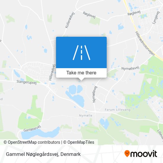 Gammel Nøglegårdsvej map