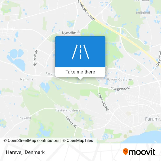 Harevej map