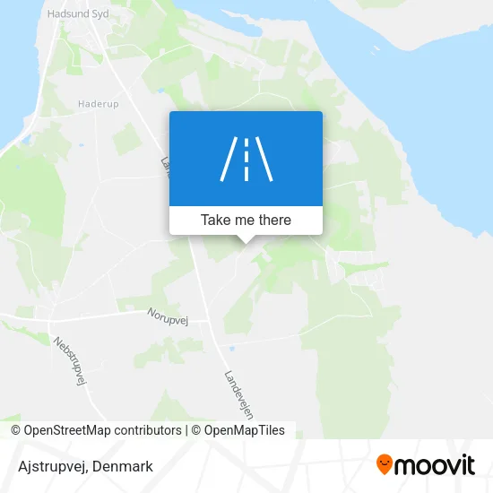 Ajstrupvej map