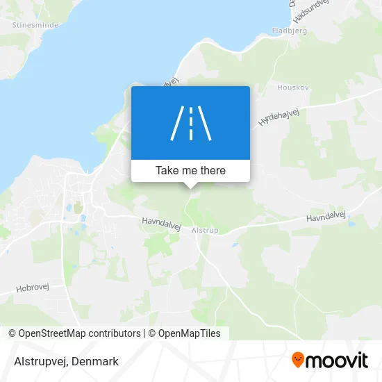 Alstrupvej map