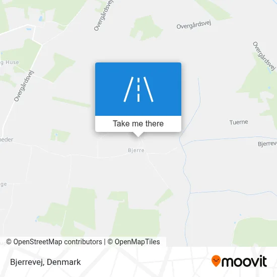 Bjerrevej map