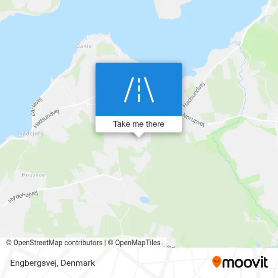 Engbergsvej map