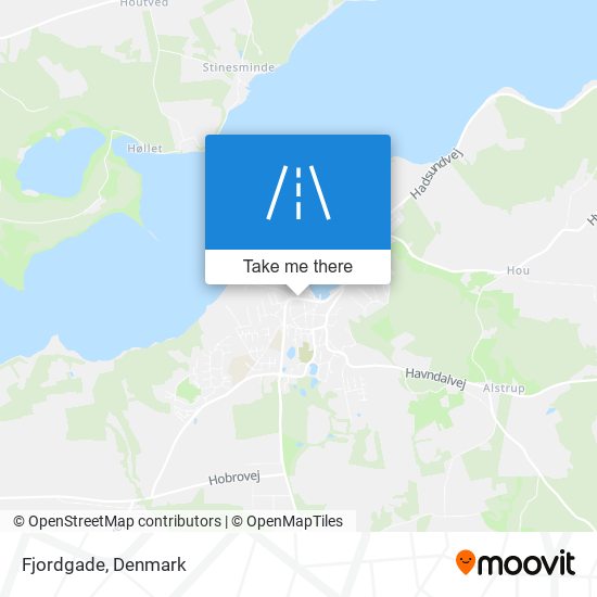 Fjordgade map