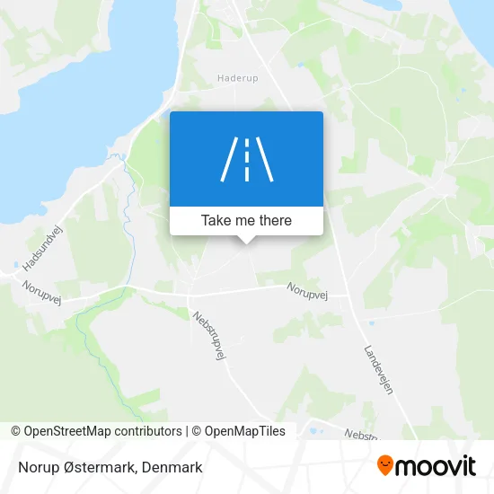 Norup Østermark map