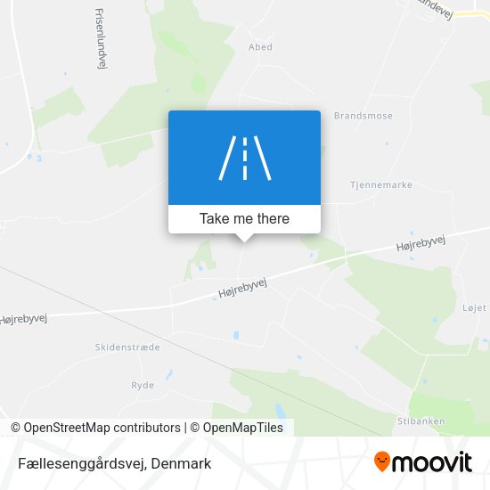 Fællesenggårdsvej map