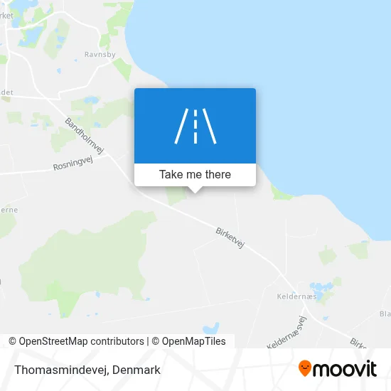 Thomasmindevej map