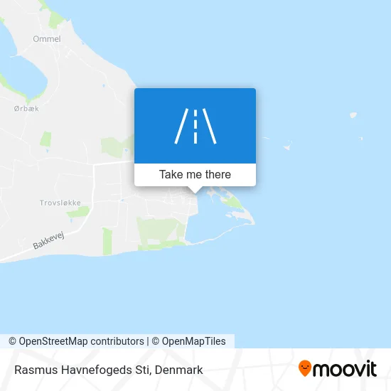 Rasmus Havnefogeds Sti map