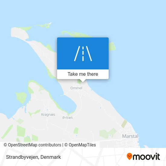 Strandbyvejen map