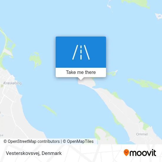 Vesterskovsvej map