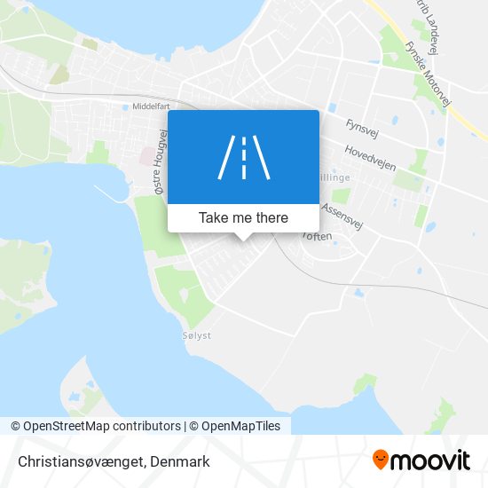 Christiansøvænget map