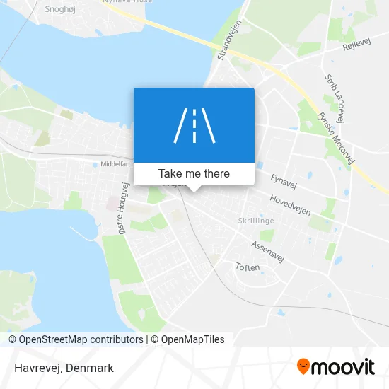 Havrevej map