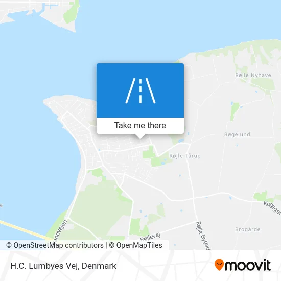 H.C. Lumbyes Vej map