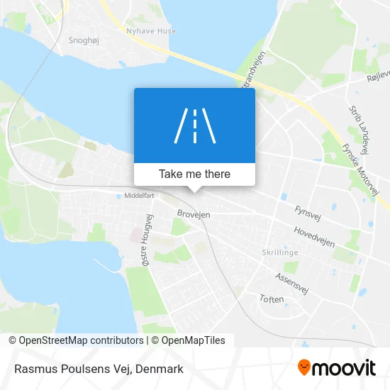 Rasmus Poulsens Vej map