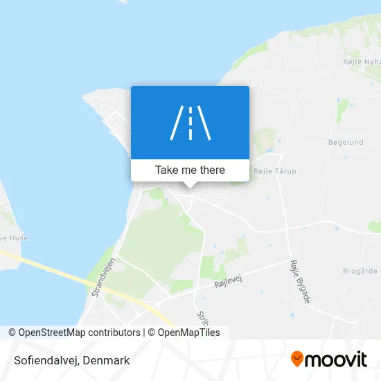 Sofiendalvej map