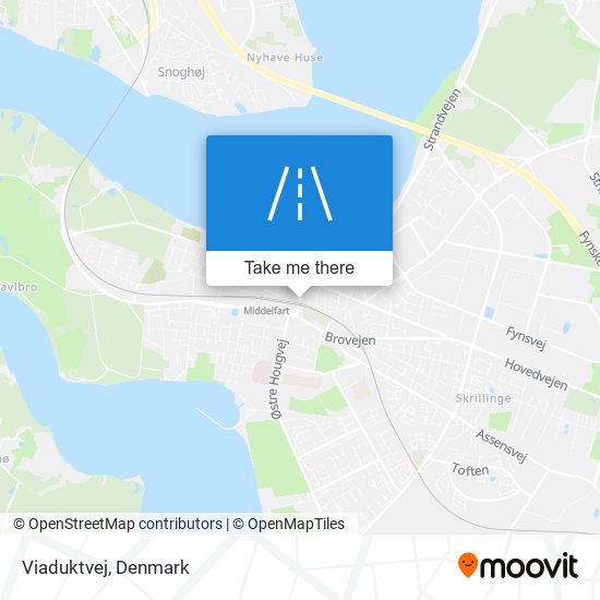 Viaduktvej map