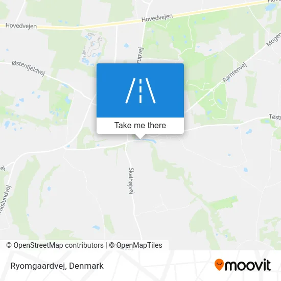 Ryomgaardvej map