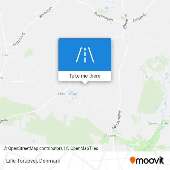 Lille Torupvej map