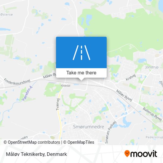 Måløv Teknikerby map