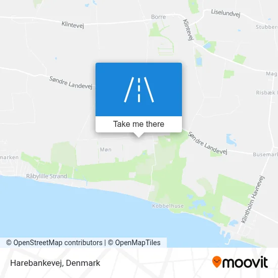 Harebankevej map