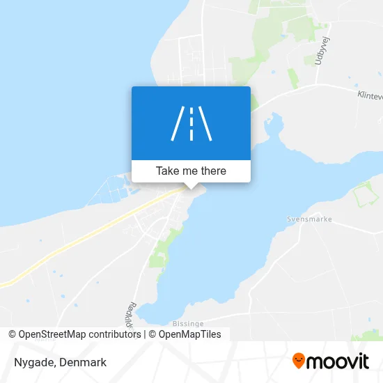 Nygade map