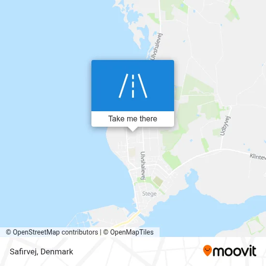 Safirvej map