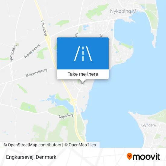 Engkarsevej map
