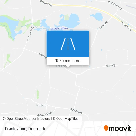 Frøslevlund map