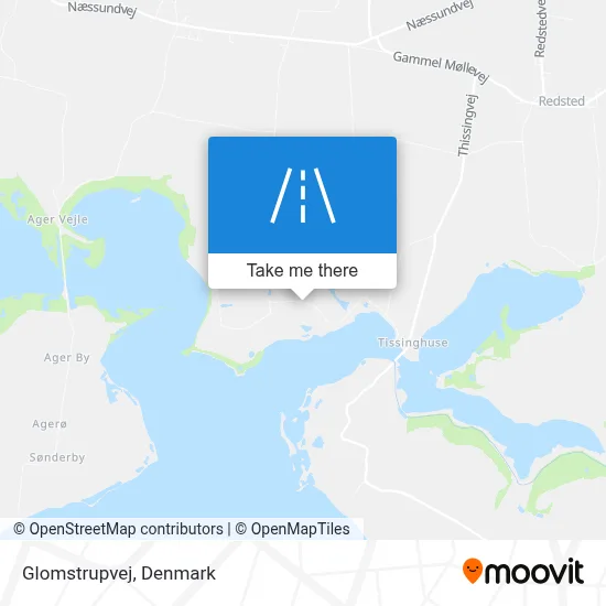 Glomstrupvej map
