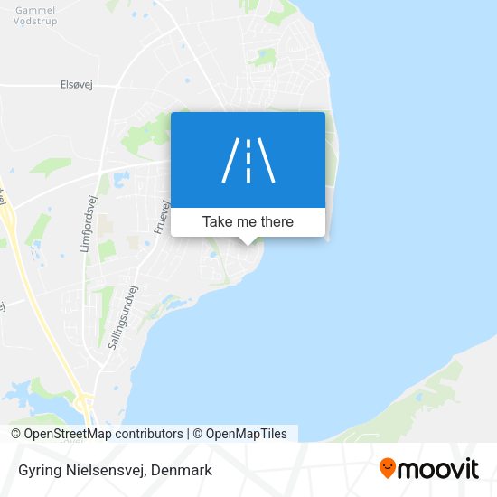 Gyring Nielsensvej map